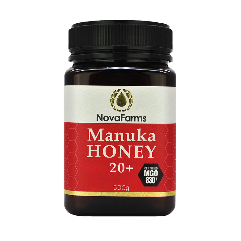 NOVAFARMS Manuka Honey 20+ MGO 830+ (500g)