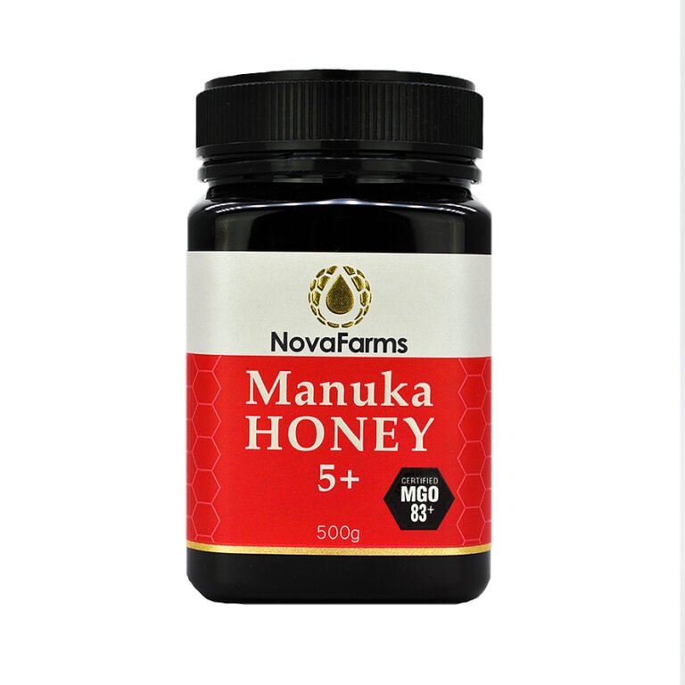 NOVAFARMS Manuka Honey 5+ MGO 83+ (500g)